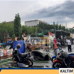 Tenda Pasar Ramadan di Gor Segiri Roboh. Tenda Pasar Ramadan di Gor Segiri Roboh.