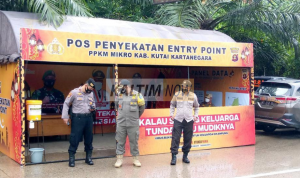 Pos Penyekatan di Entry Point. Pos Penyekatan di Entry Point.