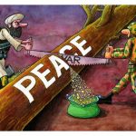 Gambar ilustrasi : War Peace. Sumber : Int.