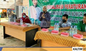 Siti Rizky Amalia Sosialisasikan Perda Tentang Penyelenggaraan Bantuan Hukum di Kutai Timur