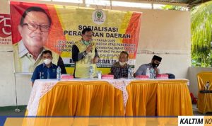 Anggota DPRD Kaltim Yusuf Mustofa Sosper Pajak Daerah di Balikpapan