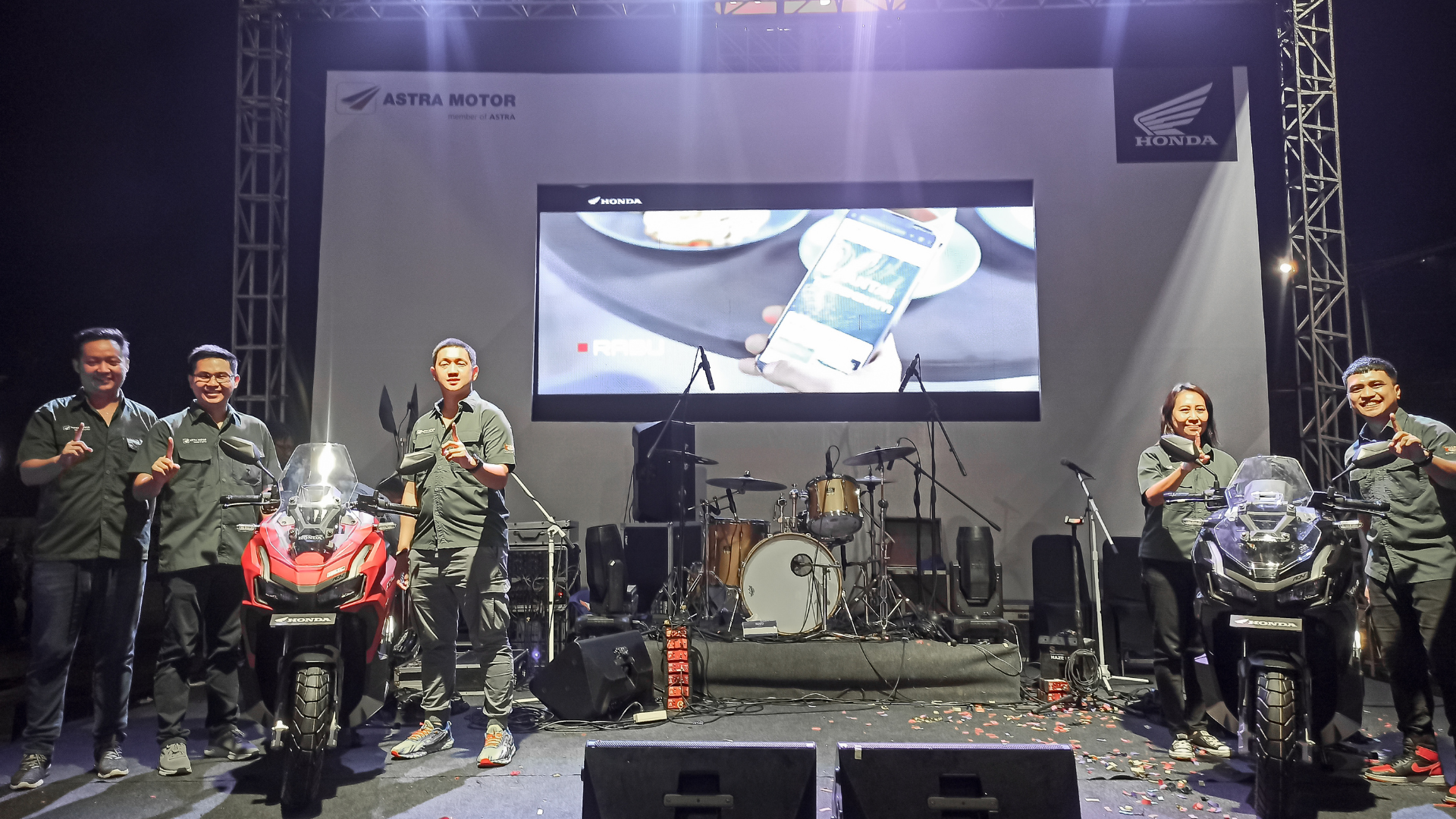 Foto : Launching New ADV 160. Sumber foto : Astra Motor Honda Kaltim 2.