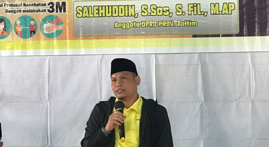 Anggota DPRD Kaltim, Salehuddin. Foto : Istimewa. Anggota DPRD Kaltim, Salehuddin.
