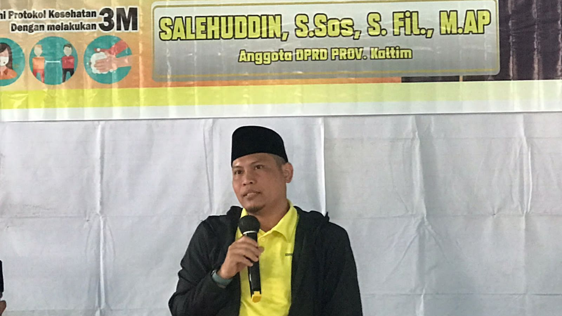Anggota DPRD Kaltim, Salehuddin.