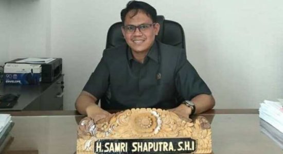 Wakil Ketua Komisi III DPRD Samarinda Samri Shaputra