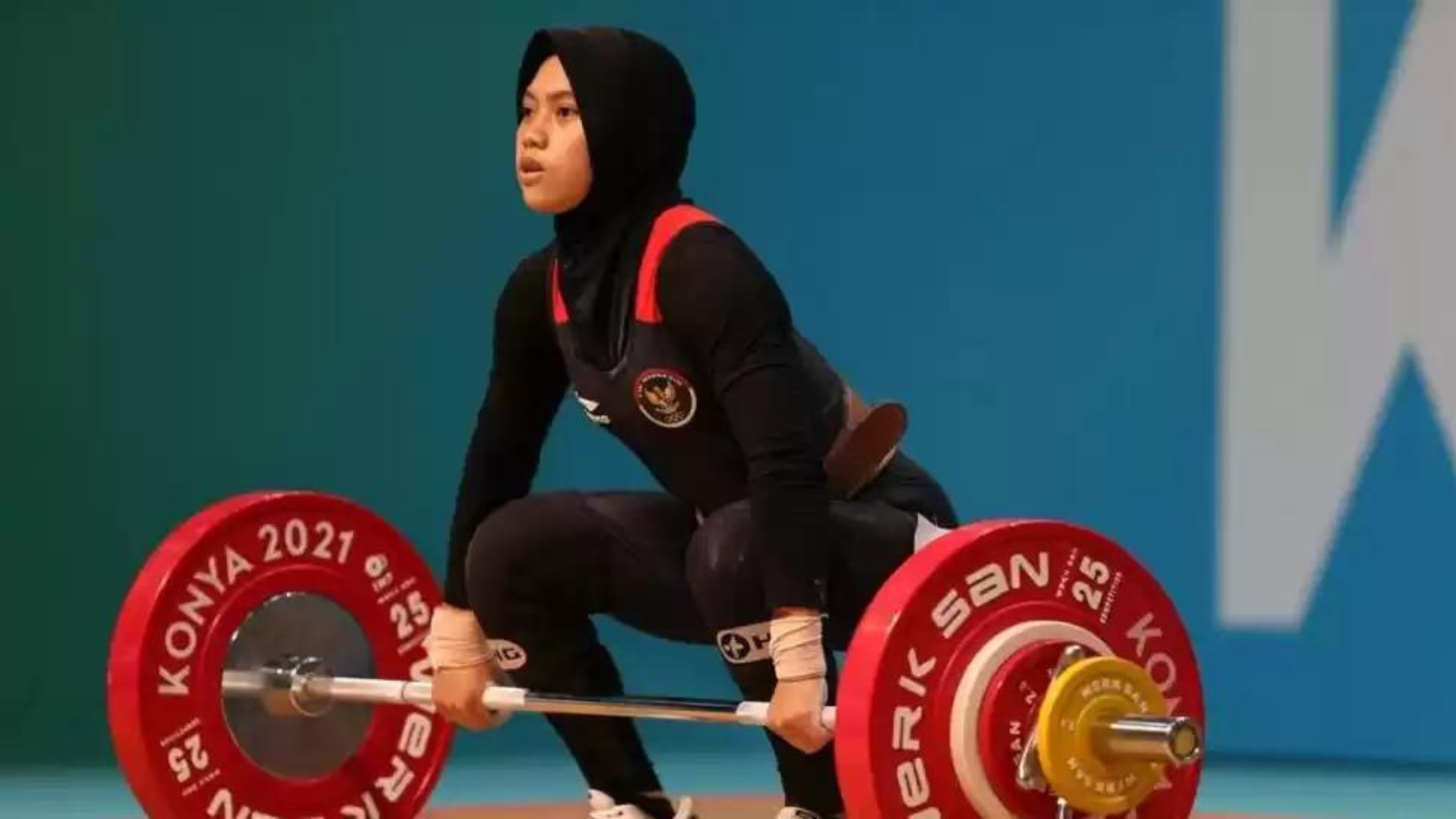 Siti Nafisatul Hariro di ajang Islamic Solidarity Games (USG) 2022. Sumber foto: Istimewa.