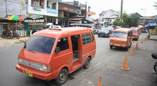 Foto : Angkot Samarinda. Sumber Foto : Istimewa.