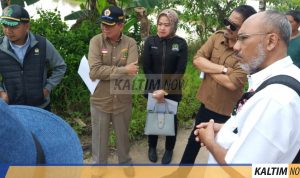 Komisi I DPRD Provinsi Kaltim meninjau langsung ke lapangan terkait dengan pengaduan warga di Dusun Batu Hitam, Loa Duri Ulu, Kutai Kartanegara (Kukar)