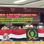 Rapar Paripurna ke-41 DPRD Kaltim