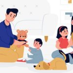 Ilustrasi keluarga sejahtera. (freepik.com/pikisuperstar)