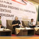 Panitia Khusus (Pansus) Kepemudaan DPRD Provinsi Kalimantan Timur (Kaltim), menggelar uji publik di Hotel Platinum Balikpapan, Rabu (26/10/2022). Sumber: Humas DPRD Kaltim