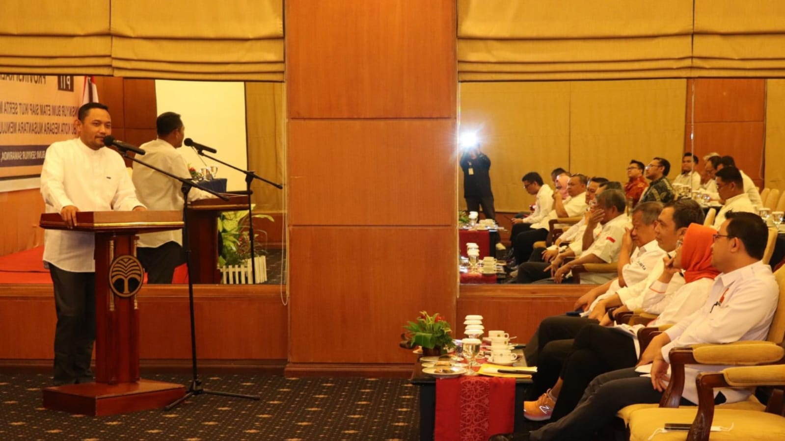 DPRD Provinsi Kalimantan Timur (Kaltim) hadiri Musyawarah Wilayah (Muswil) ke-1 Persatuan Insinyur Indonesia (PII), dengan mengangkat tema ”Insinyur Bumi Etam siap ikut serta menyukseskan pembangunan Ibu Kota Negara Nusantara menuju Sustainability Forest City”, Sabtu (22/10/2022). Sumber: IST