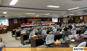 DPRD Provinsi Kalimantan Timur (Kaltim) menggelar Rapat Paripurna ke 44,