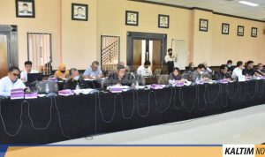 Panitia Khusus (Pansus) Investigasi Pertambangan DPRD Provinsi Kalimantan Timur (Kaltim), menggelar Rapat Dengar Pendapat (RDP), bersama instansi terkait membahas dugaan pemalsuan 21 IUP.