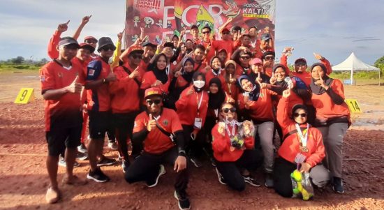 Cabor Panahan Kukar Berhasil Raih Juara Umum Porprov Kaltim 2022