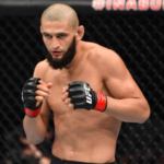 Foto : Khamzat Chimaev saat berlaga di UFC. Sumber Foto : Istimewa.