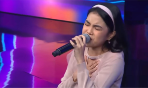 Foto : Syarla saat tampil di elimination 3 Indonesia Idol. Sumber : Istimewa. Foto : Syarla saat tampil di elimination 3 Indonesia Idol. Sumber : Istimewa.