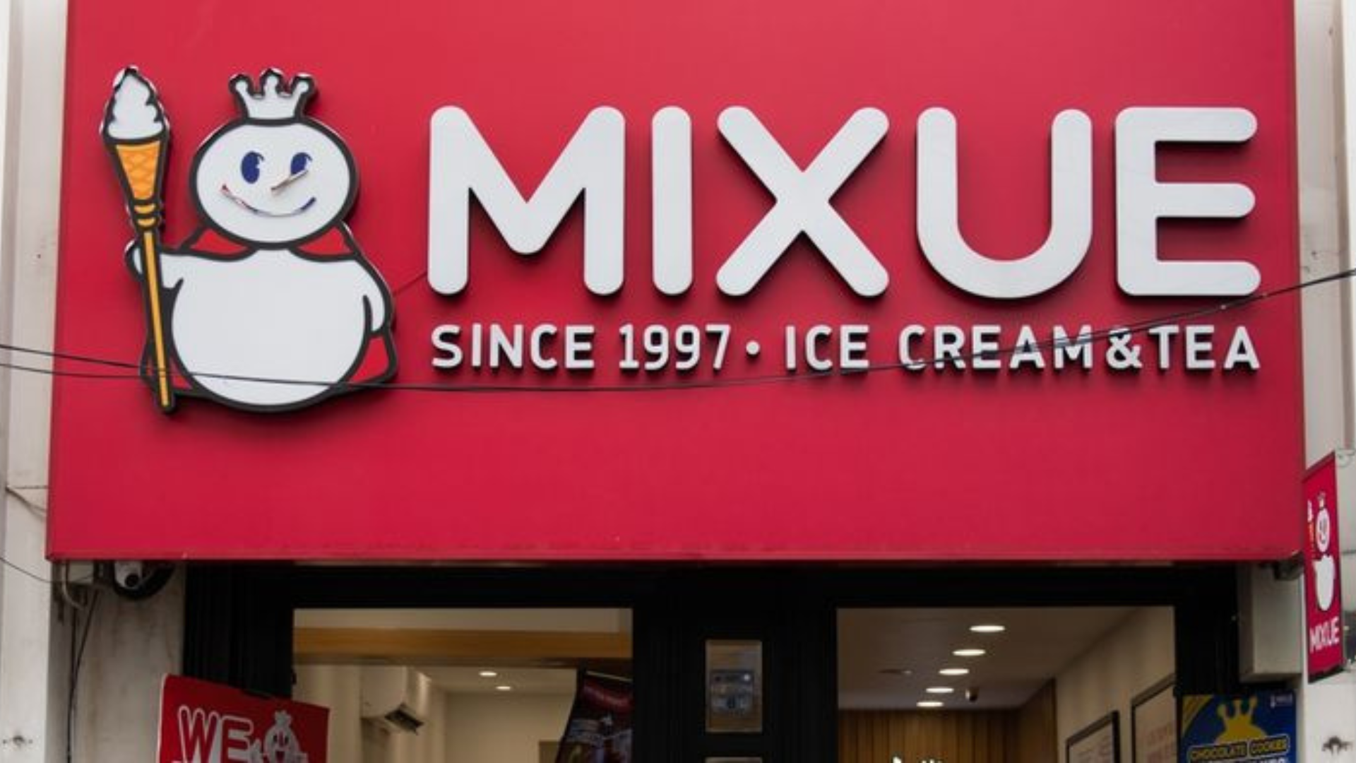 Foto : Salah satu outlet Mixue.