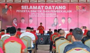 Hadiri Bimtek dan Pembekalan Struktur Pengurus Partai PDI Perjuangan di Kukar