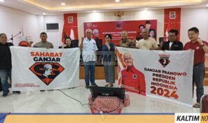 Tim Sahabat Ganjar Rapatkan Barisan ke DPD PDI Pejuangan Kaltim