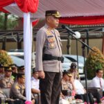 Tingkatkan Harkamtibmas Jelang Pemilu 2024, Polresta Samarinda Gelar Apel Satkamling