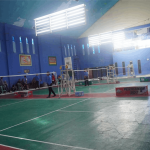 Foto : Lapangan Bulu Tangkis SMA N 4 Samarinda. Sumber : Kaltimnow.id