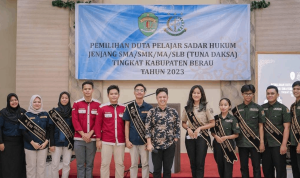 Foto : Para Pemenang Duta Pelajar Sadar Hukum 2023. Sumber : Kaltimnow.id