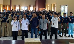 Seminar Kewirausahaan di SMAN 2 Tenggarong, Dispora Hadirkan Co-fauder Setia Group