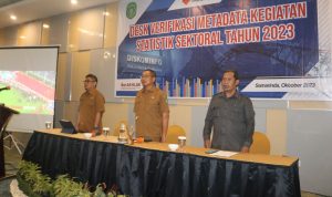 Diskominfo Kukar Gelar Desk Verifikasi Meta Data Kegiatan Statistik Sektoral Bagi OPD