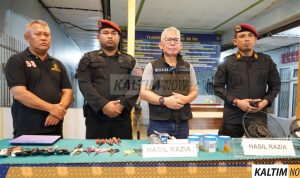 Gelar Razia Gabungan, Petugas dan Warga Binaan Rutan Samarinda Jalani Tes Urine