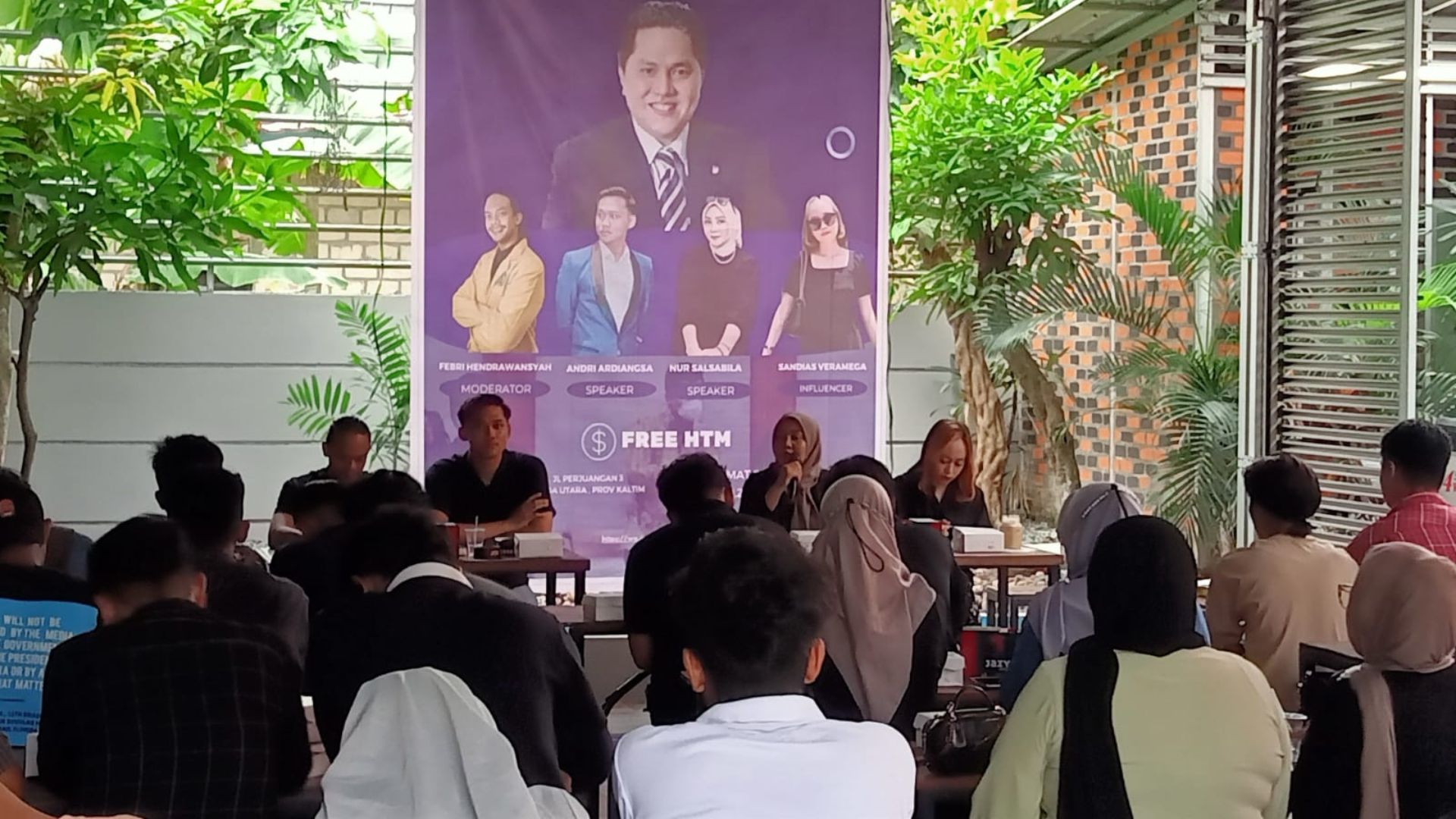 Pemuda Samarinda Beri Dukungan Erick Thohir Maju jadi Cawapres di Pemilu 2024
