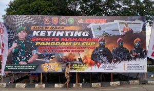 Gelar Lomba Balap Ketinting Pangdam VI Cup 2023, Dispora Kukar Beri Dukungan Penuh