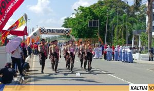 Dispora Kukar Harap Tingkatkan Semangat Patriotisme Melalui Lomba Gerak Jalan Idaman