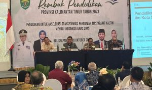 Disdikbud Kaltim Gelar Rembuk Pendidikan Menuju Indonesia Emas 2045