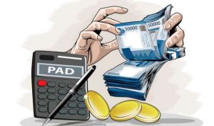 Ilustrasi. Uang dan PAD.