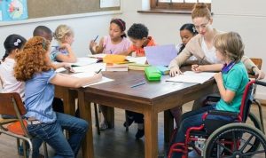Ilustrasi. Sekolah inklusi untuk anak disabilitas