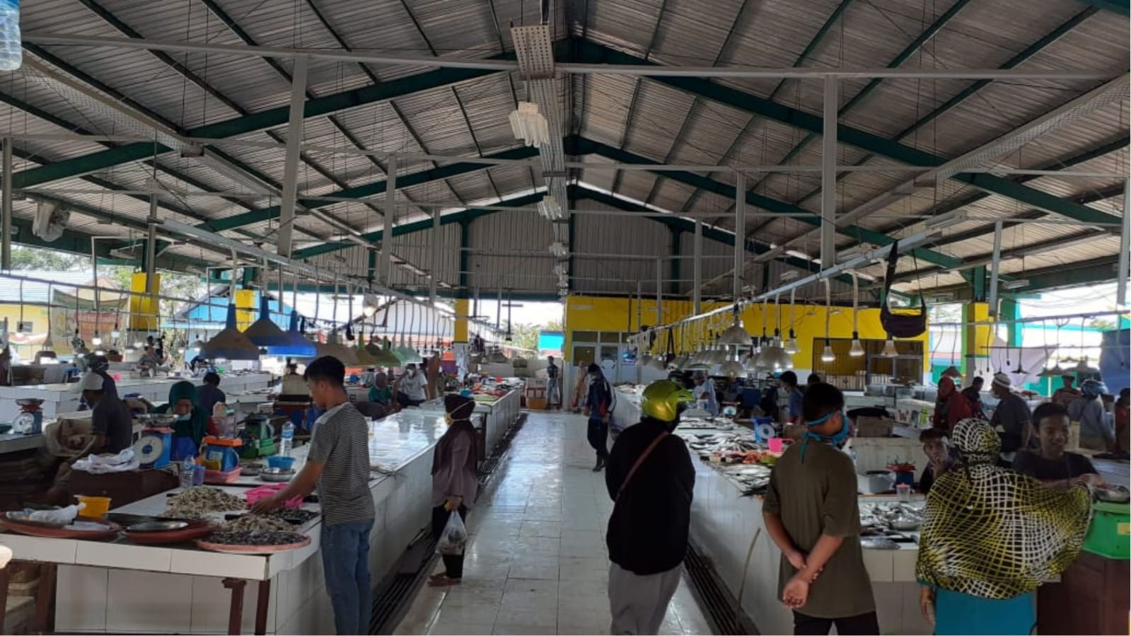 Ilustrasi. Pasar tradisional