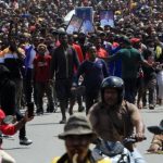 Foto : Iring-Iringan Jenazah Lukas Enembe, Mantan Gubernur Papua. Sumber : Istimewa.