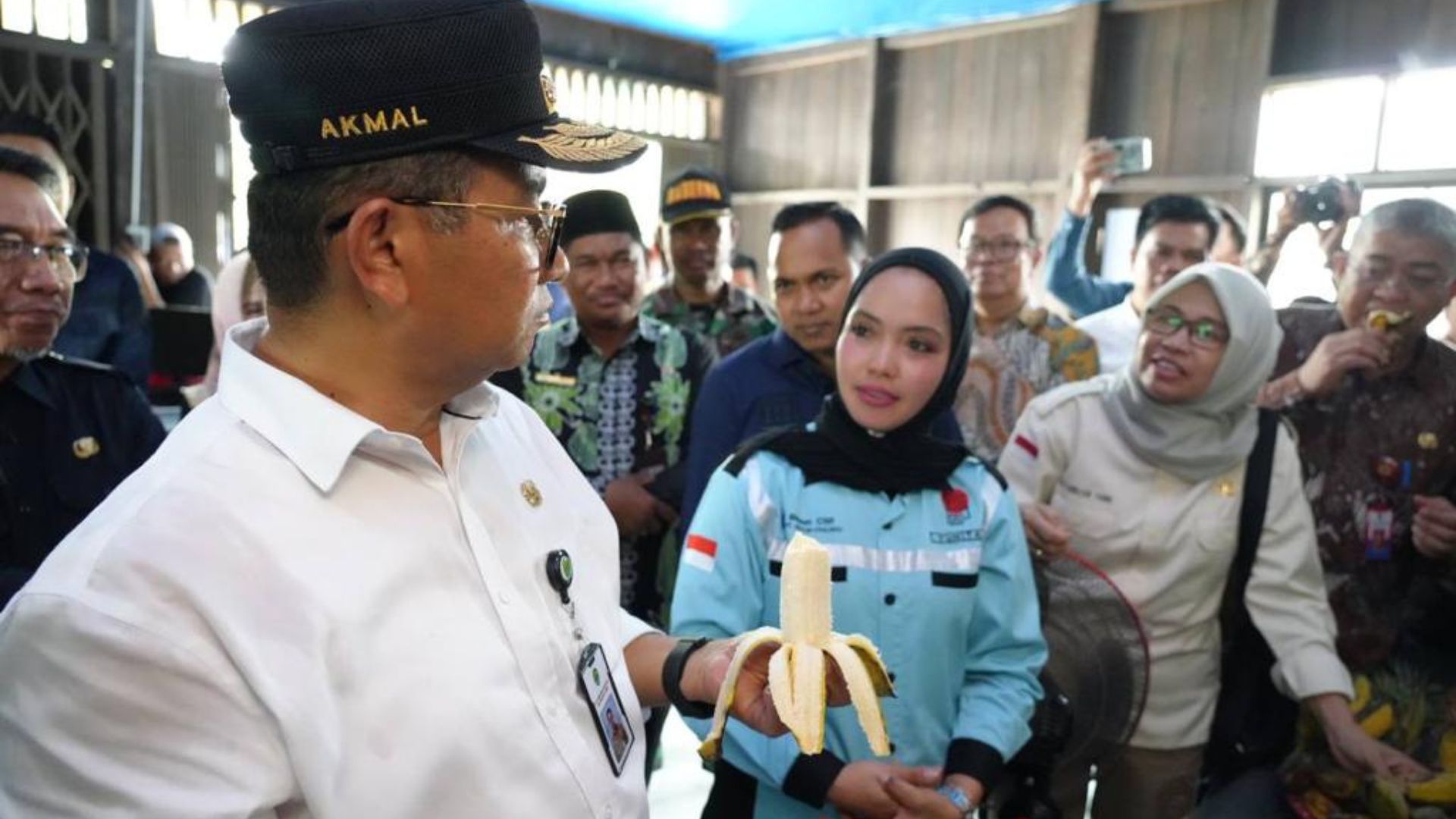Pj Gubernur Kaltim Akmal Malik Dorong Keberhasilan Ekspor Produk Pisang Selangkau