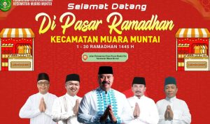 Muara Muntai Meriahkan Bulan Suci dengan Pasar Ramadan Perdana
