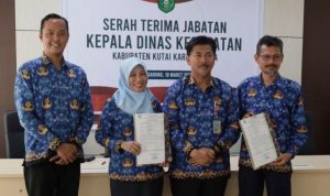 Sertijab Dinkes Kukar, Sunggono: Terus Tingkatkan Kualitas Pelayanan