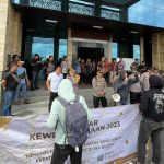 Demo Mahasiswa di Samarinda Tuntut Klarifikasi atas Pembebasan Terpidana Korupsi