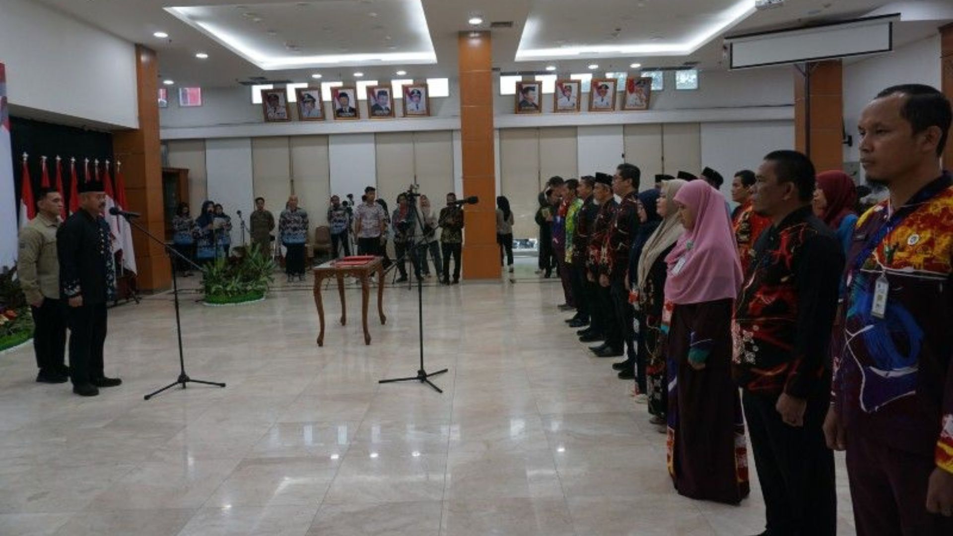 Pelantikan 18 Pejabat Pemerintahan Kukar oleh Bupati dalam Upaya Restrukturisasi Organisasi