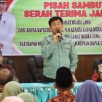 Sekda Kukar Hadiri Serah Terima Jabatan Camat Muara Jawa