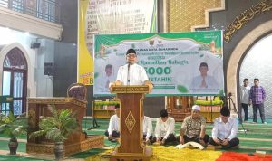 Baznas Samarinda Bagikan 5.000 Paket Ramadan kepada Mustahik