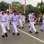 Peringatan Hardiknas, Lomba Gerak Jalan Kukar Disambut Antusiasme Tinggi dari Peserta