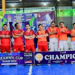 Kakanwil Kemenkumham Kaltim Berhasil Raih Kemenangan dalam Eksebisi Futsal Pimti HBP ke-60