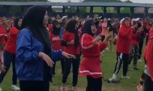 Senam Kukar Idaman Meriahkan Peringatan Hardiknas 2024