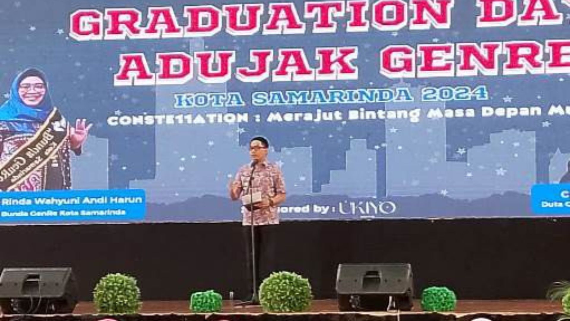 Andi Harun Hadir di Malam Puncak Adujak GenRe untuk Motivasi Generasi Muda