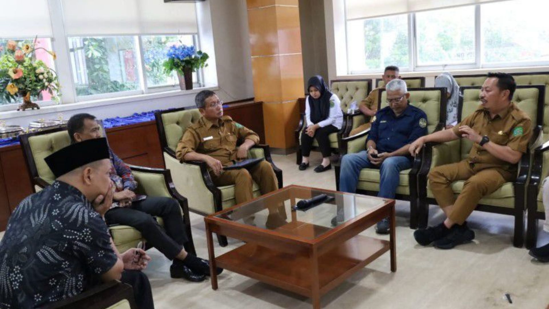 Pemkab Kukar Sambut Kunjungan KIP Kaltim Demi Keterbukaan Informasi Publik